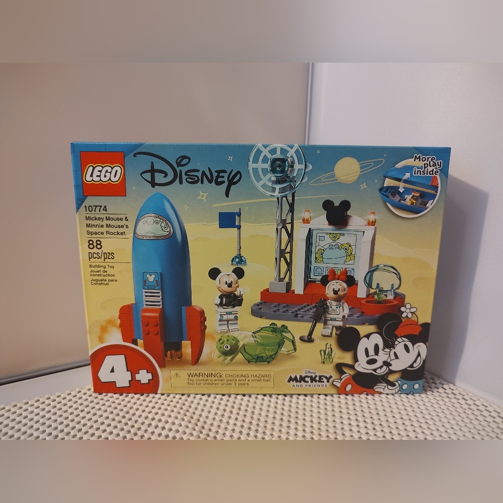 Lego 10774 Mickey Mouse & Minnie Mouse's Space Rocket NWT Building Toy Set